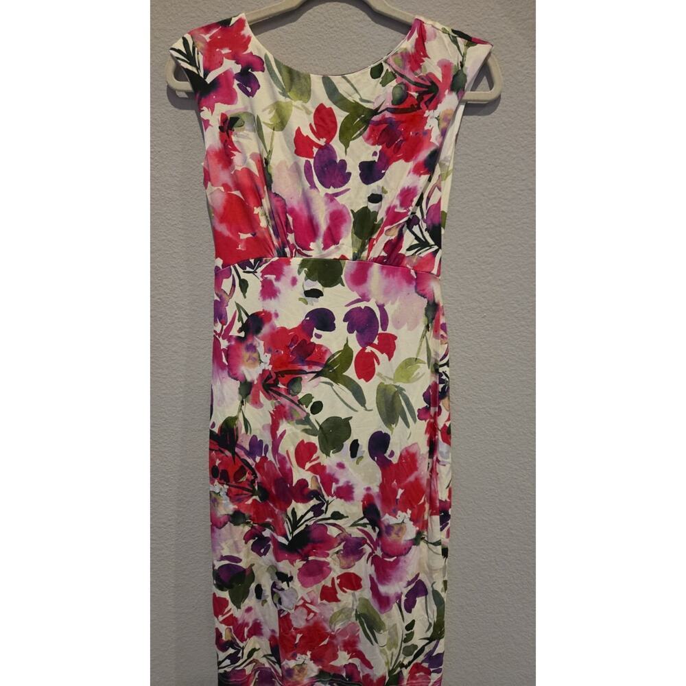 Alie Street London Pippa Women's Floral Shift Dress Pink Sleeveless Size 0